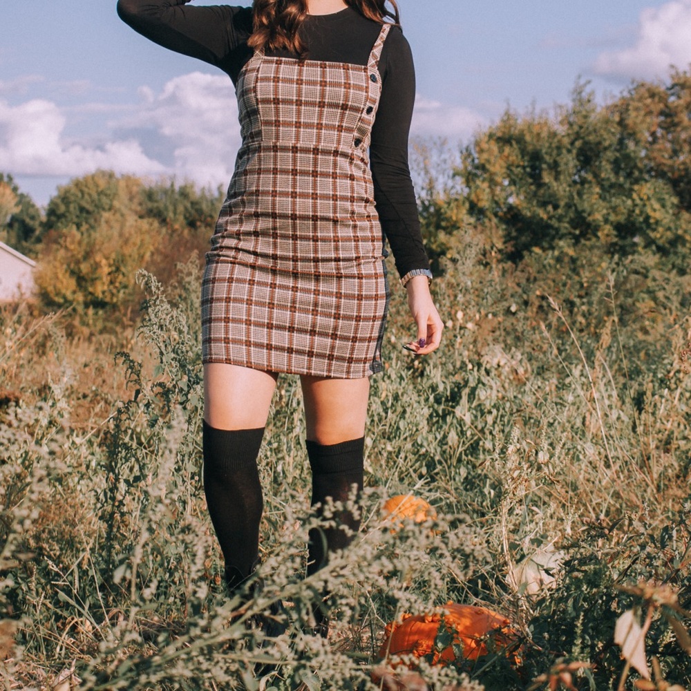 Forever 21 Plaid Dress.
